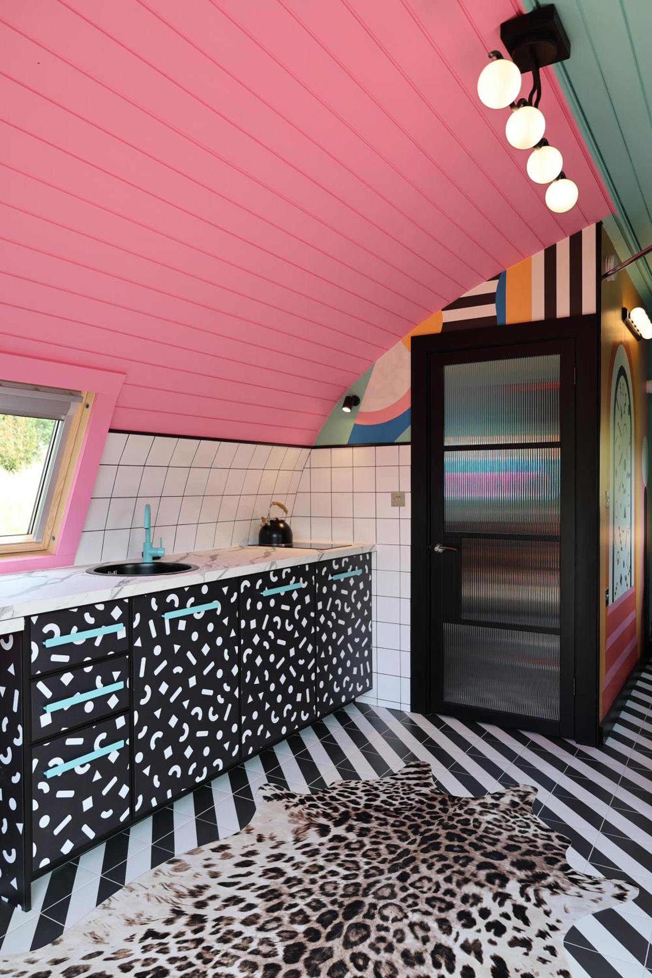 Apartamento Ammonite Glamping Pod & Hot Tub Hungerton Exterior foto