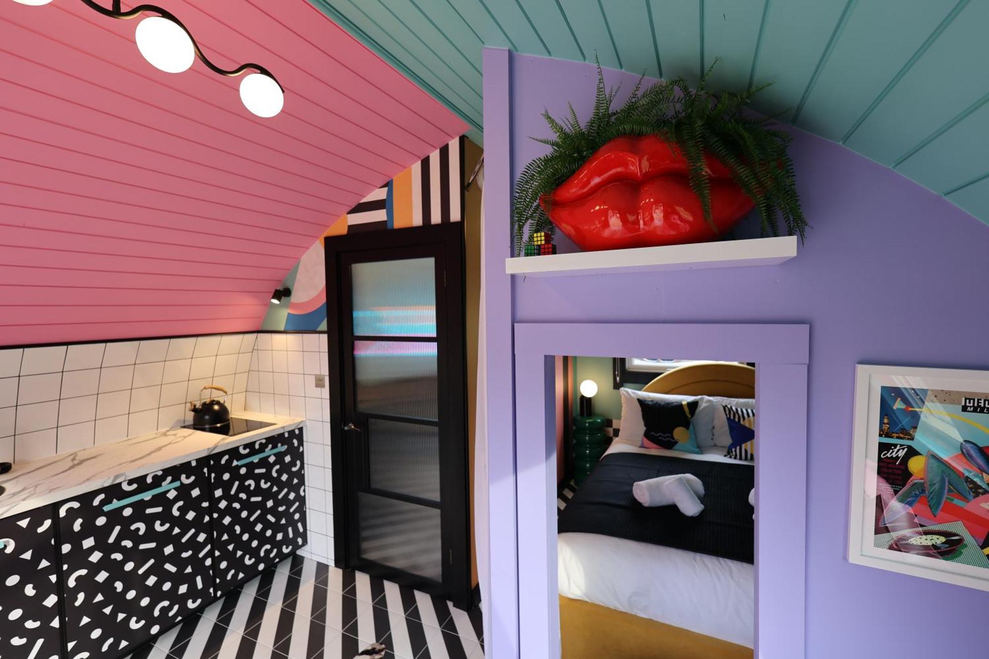 Apartamento Ammonite Glamping Pod & Hot Tub Hungerton Exterior foto